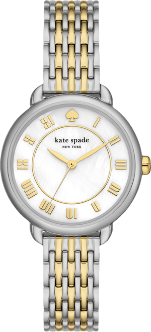 Women's Lily Avenue Three Hand Two-Tone Stainless Steel Watch 34mm