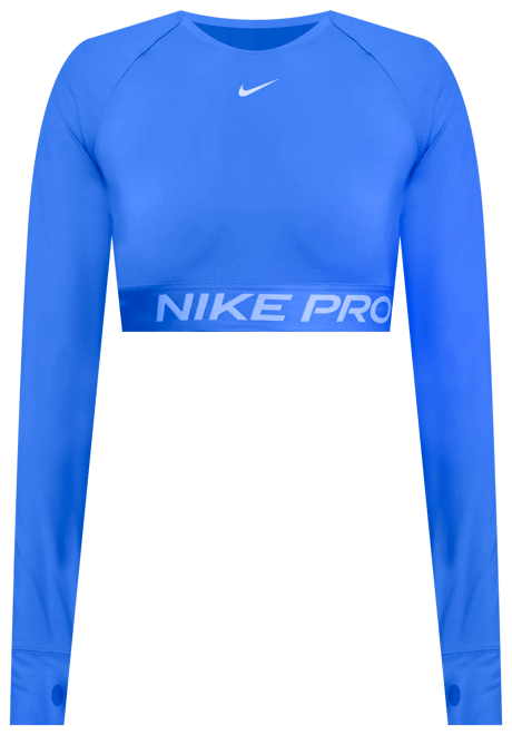Nike Pro Dri-FIT Crop Uzun Kollu Kadın Üstü