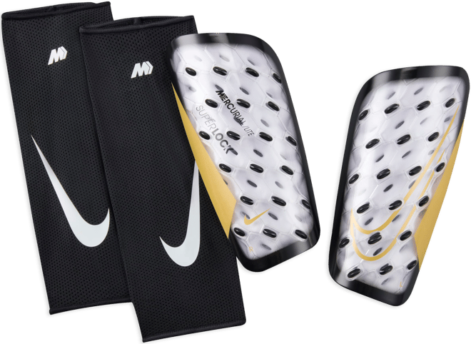 Nike Mercurial Lite SuperLock Football Shinguards. Nike IE