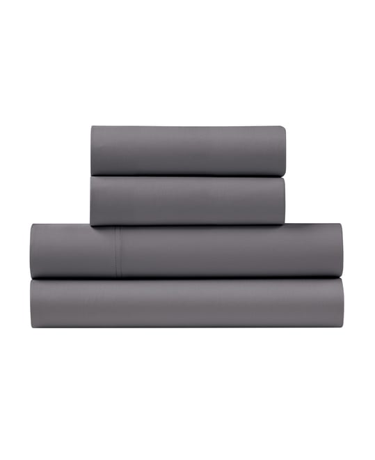500 Thread Count 100% Cotton Sateen 4-Pc. Sheet Set, Queen