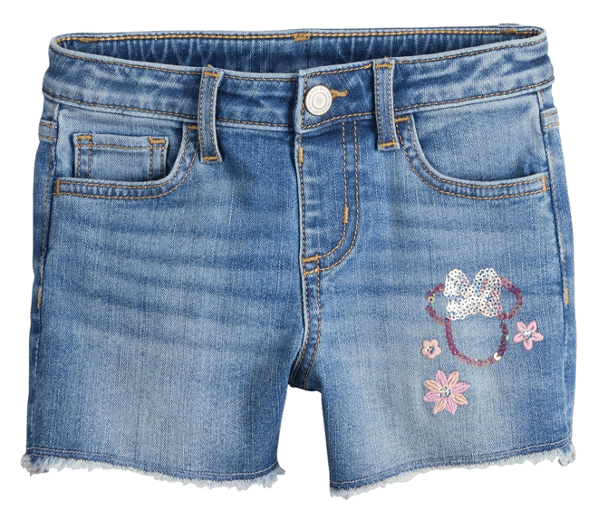 Minnie mouse jean on sale shorts