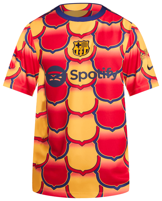 FC バルセロナ アカデミー プロ SE メンズ ナイキ Dri-FIT サッカー プレマッチ トップ