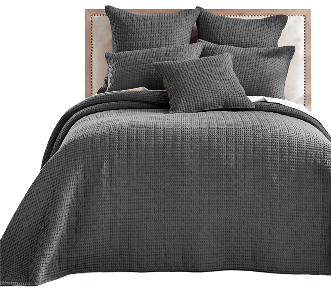 Mills Waffle Classic 3-Pc. Bedspread Set, Full