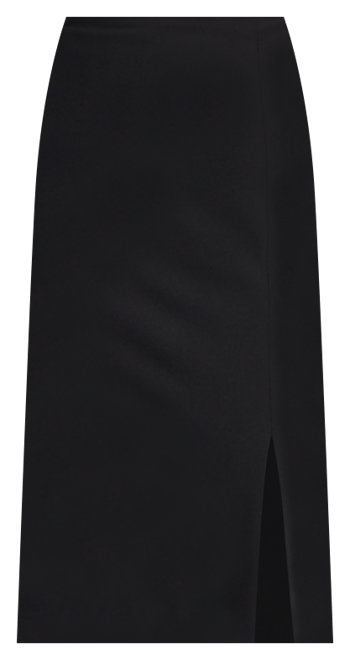 Women's Front-Slit Back-Zip Pencil Skirt