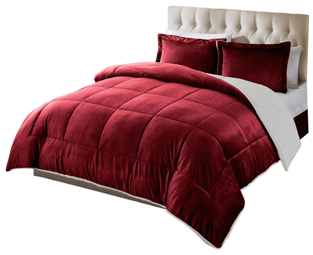 Swift Home Reversible Micro-Mink And Sherpa Midweight Down