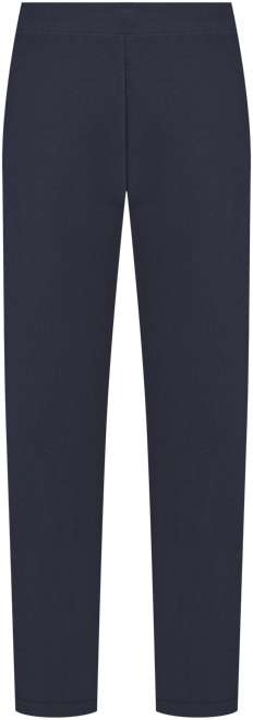 Eileen Fisher Washable Stretch Crepe Pull-On Slim Ankle Pants