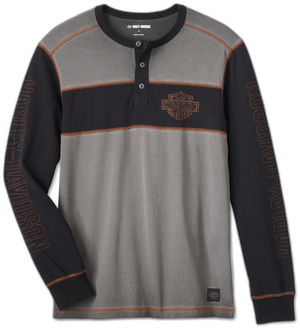 Men's Iron Bar Henley