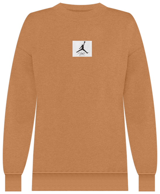 Jordan Essentials เสื้อวอร์มคอกลมผ้าฟลีซผู้ชาย