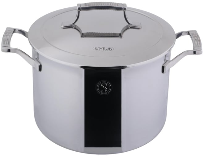 Voyage Series Tri-Ply Stainless Steel 8-Qt. Stockpot