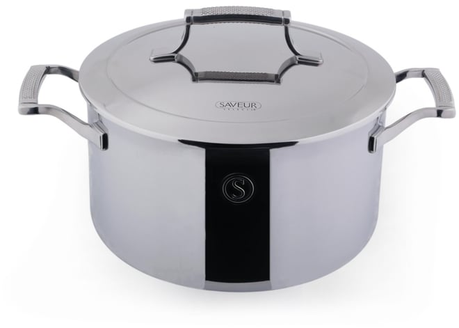 Voyage Series Tri-Ply Stainless Steel 6-Qt. Stockpot