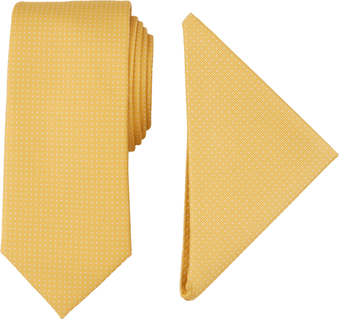 Men's Tjorn Dot Te & Pocket Square Set