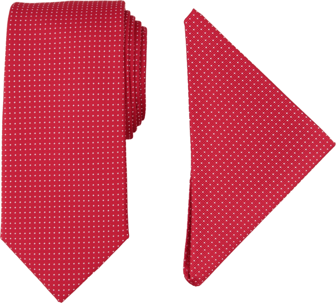 Men's Tjorn Dot Te & Pocket Square Set