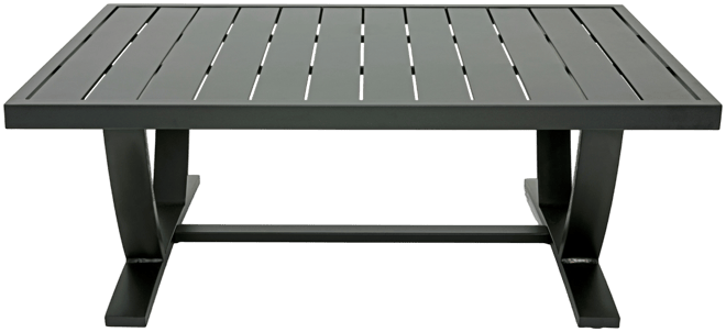 Astaire 48" x 32" Rectangle Outdoor Slat Top Coffee Table, Created for Macy's