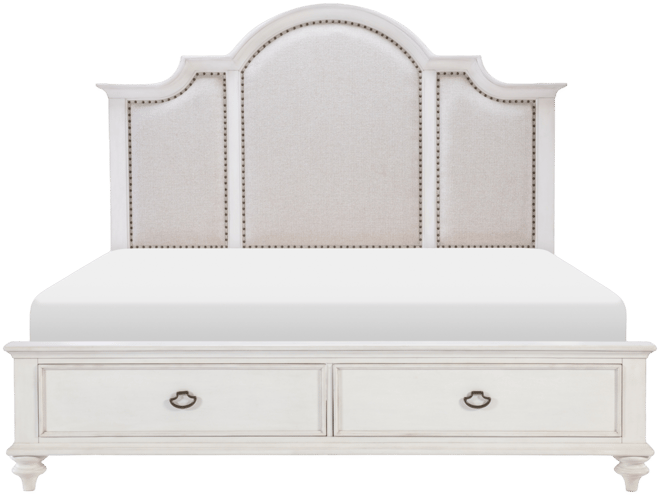 Mandeville Upholstered King Storage Bed