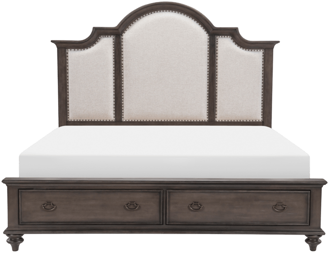 Mandeville Upholstered King Storage Bed