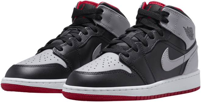 Air Jordan 1 Mid Tenis para niños grandes