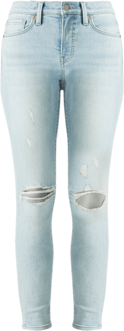 Women's Ava Mid-Rise Ripped Skinny Jeans