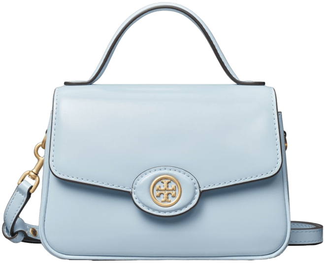 Tory burch robinson store top handle satchel