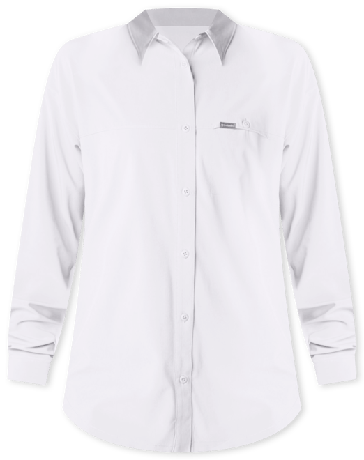 Columbia Women's Boundless Trek Omni-Shade™ Long Sleeve Button Down Shirt