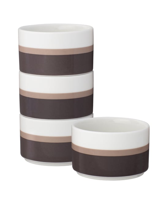 ColorStax Stripe Mini Bowls, Set of 4