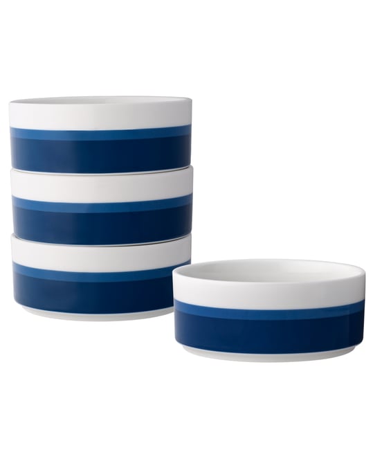 ColorStax Stripe Cereal Bowls, Set of 4