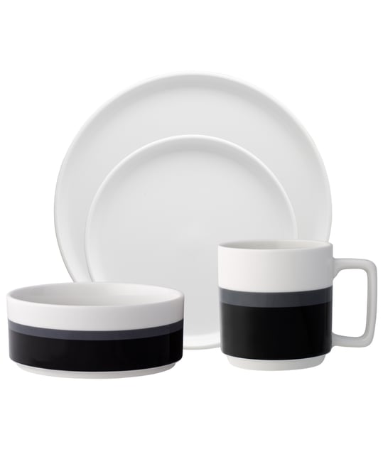 ColorStax Stripe Place Setting, 4 Piece