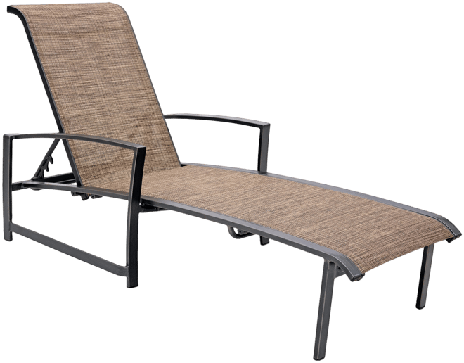 Wythburn Mix and Match Sleek Sling Outdoor Chaise Lounge, Created for Macy's