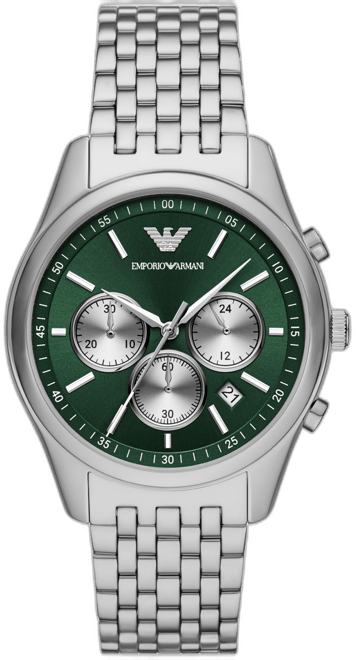 Men's Chronograph Stainless Steel Bracelet Watch 41mm