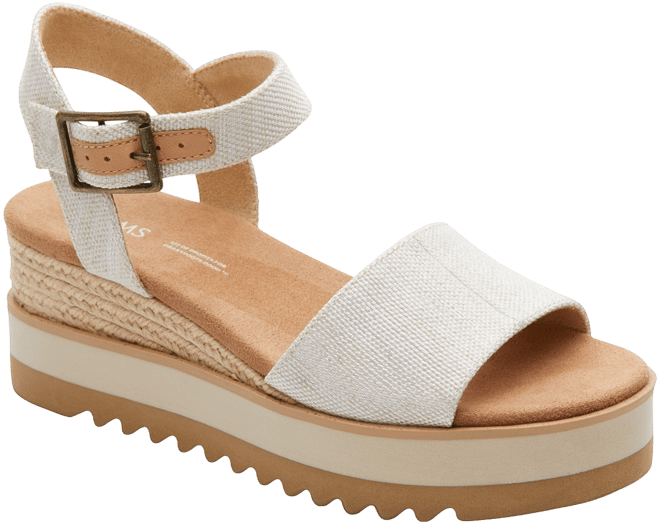 TOMS Women's Diana Flatform Wedge Sandals - Macy's