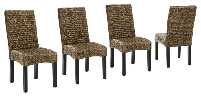 Edgewater 4 Piece Dining Chair Set