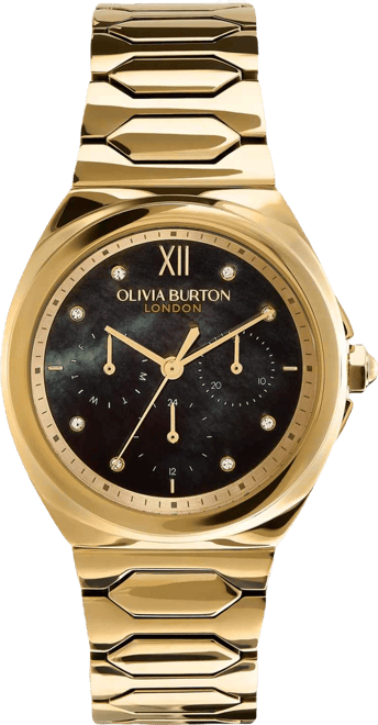 Women's Luster Gold-Tone Stainless Steel Watch 36mm