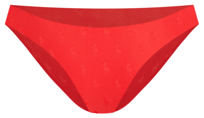 Polo Ralph Lauren High Leg Scoop Bikini Bottom | Bloomingdale's
