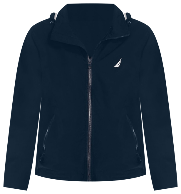 Nautica Breathable Hooded Bomber Jacket | Lightweight Jackets