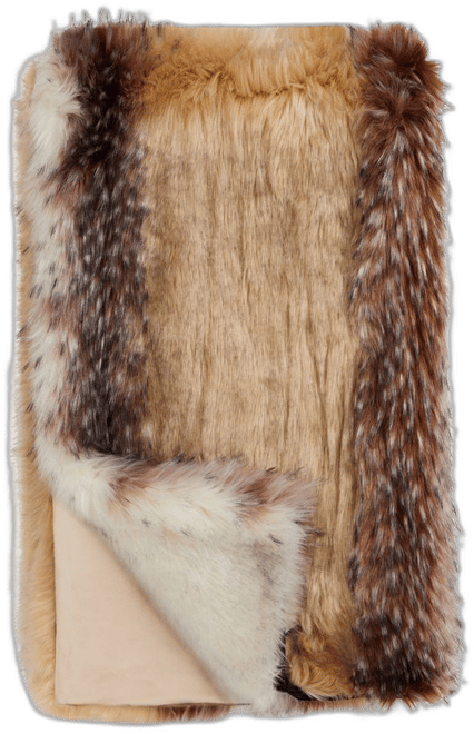 Donna salyers fur throw sale