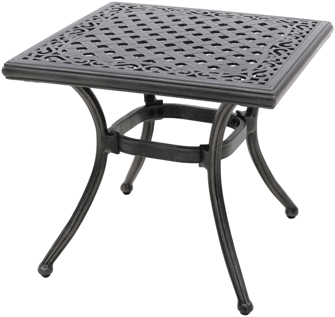 Wythburn Mix and Match 20" Square Cast Aluminum Outdoor End Table, Created for Macy's