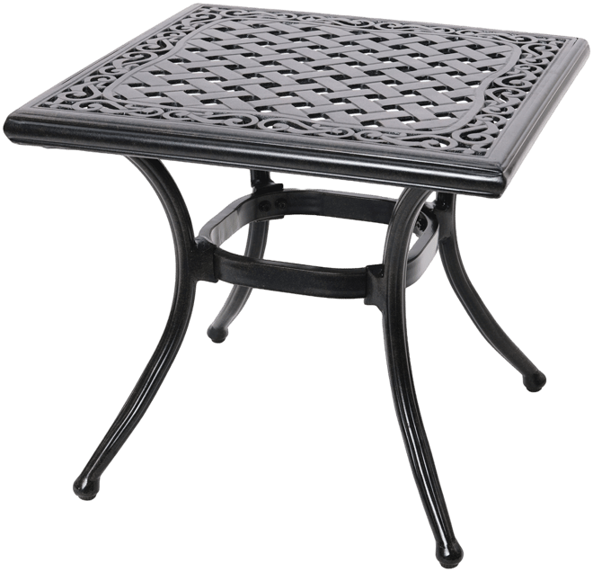 Wythburn Mix and Match 20" Square Cast Aluminum Outdoor End Table, Created for Macy's