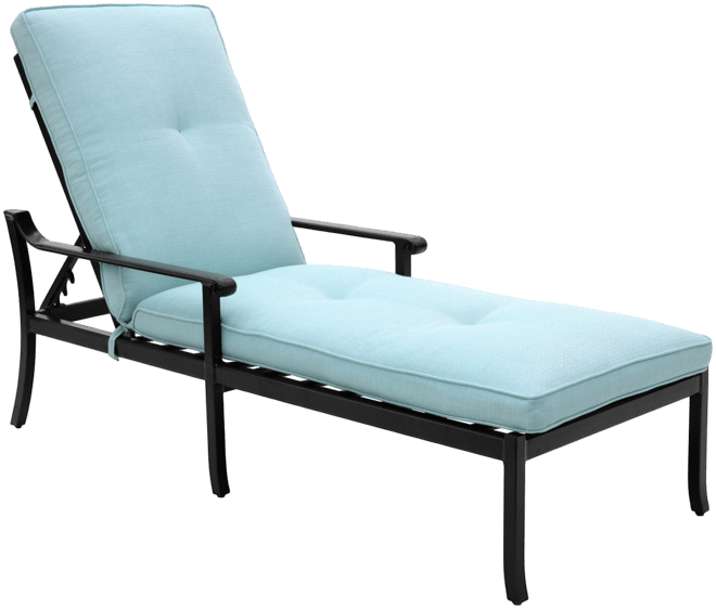 Wythburn Mix and Match Scroll Outdoor Chaise Lounge, Created for Macy's