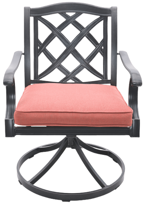 Wythburn Mix and Match Lattice Outdoor Swivel Chair, Created for Macy's