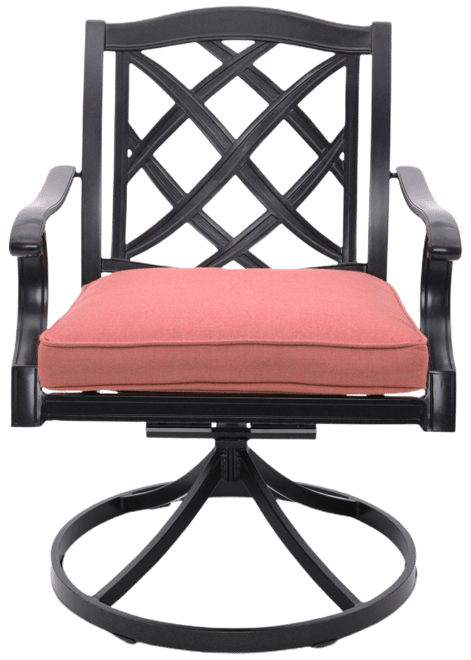 Wythburn Mix and Match Lattice Outdoor Swivel Chair, Created for Macy's