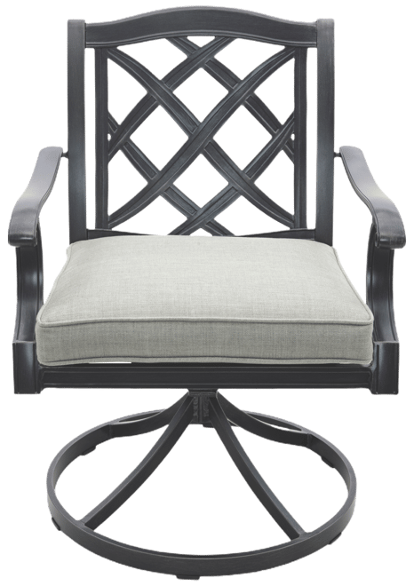 Wythburn Mix and Match Lattice Outdoor Swivel Chair, Created for Macy's