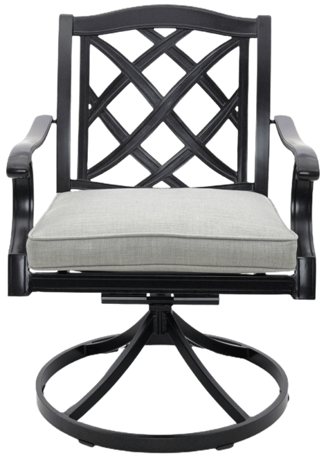 Wythburn Mix and Match Lattice Outdoor Swivel Chair, Created for Macy's