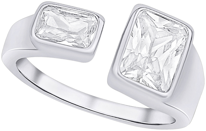 Cubic Zirconia Modern Ring