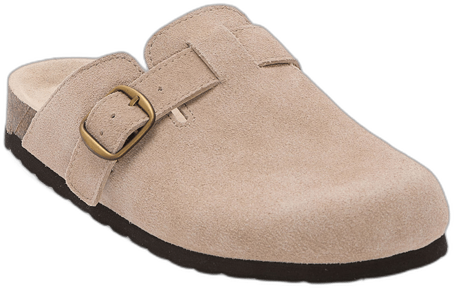 Arizona Jean Co Riv Womens Round Closed Toe Clogs, Color: Taupe