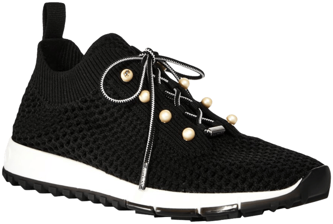【Jimmy Choo】'Veles' sneakers ブラック Jimmy Choo Veles Sneakers | Black | FARFETCH