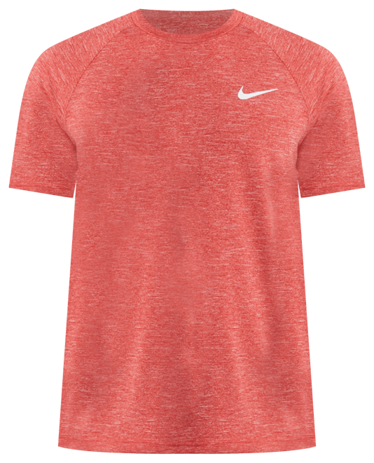 Nike Men's Hydroguard Dri-FIT Stretch UPF 40+ Heather Rash Guard - Macy's