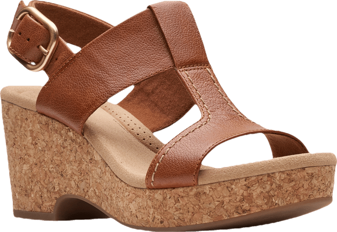 Giselle Style Wedge Heel Platform Sandals