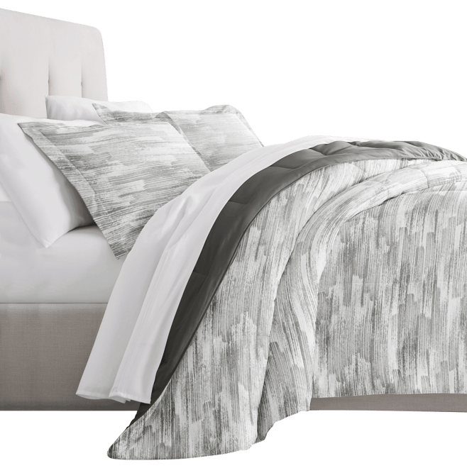 Textured Stripe 3-Piece Comforter Set, King/California King