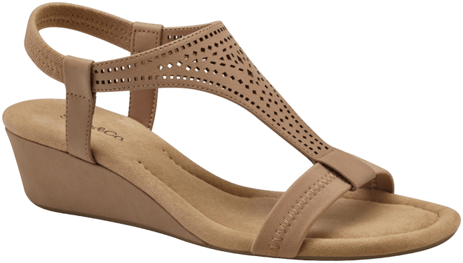 Women's Step N Flex Vacanzaa Wedge Sandals, Created for Macy's