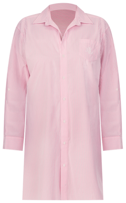 Women's Long-Sleeve Roll-Tab His Shirt Sleepshirt