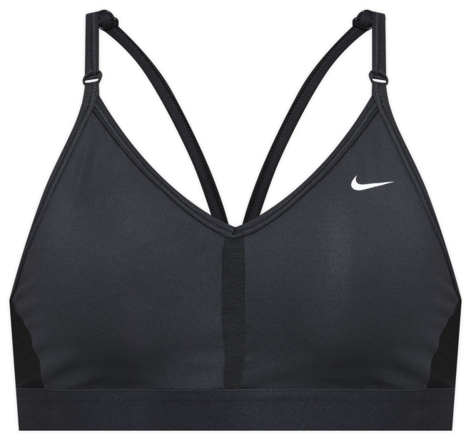 Nike Indy Bra deportivo con cuello en V de baja sujeción con almohadillas para mujer